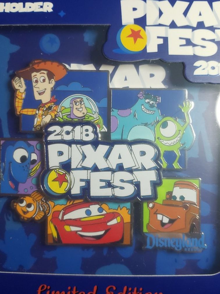 LE 1000 2018 Pixar Fest Disney Pin 