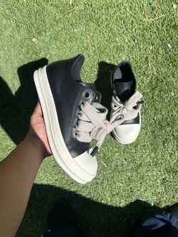 Rick Ownes Jumbo Lace “Black Milk”