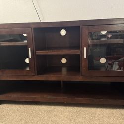 Real Wood Tv Stand 