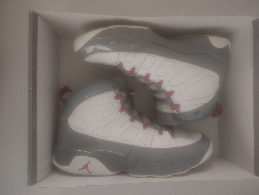 Air Jordan 9 Retro 'Fire Red' | Grey | Men's Size 11