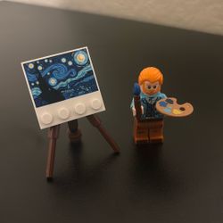 Starry Night Lego (prebuilt)