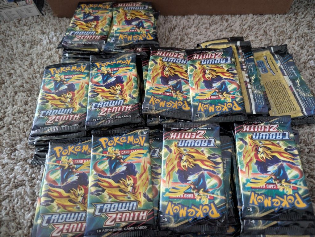 Crown Zenith Sealed - 55 Booster Packs
