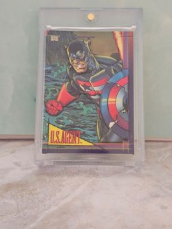 Custom raised 3D Marvel card Art