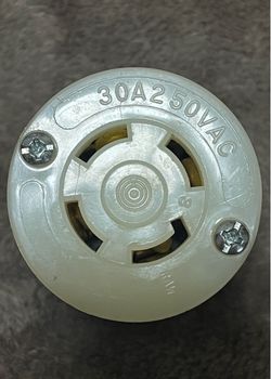 Hubbell Female 4 Prong Plug HBL 3433 GCB