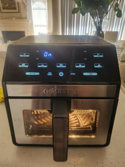 Gourmia GAF858 is an 8-quart (7.6L) digital air fryer