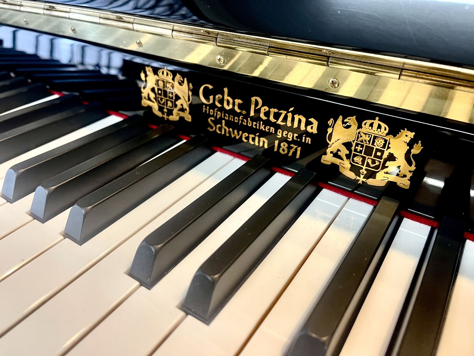 2005 German Built Petzina Upright Piano
