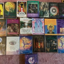 Tarot And Oracle Decks $5 Each