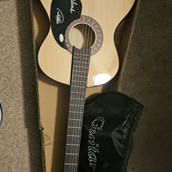 Cheech And Chong Signed Guitar 