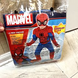 Spiderman Halloween Costume 3-4T