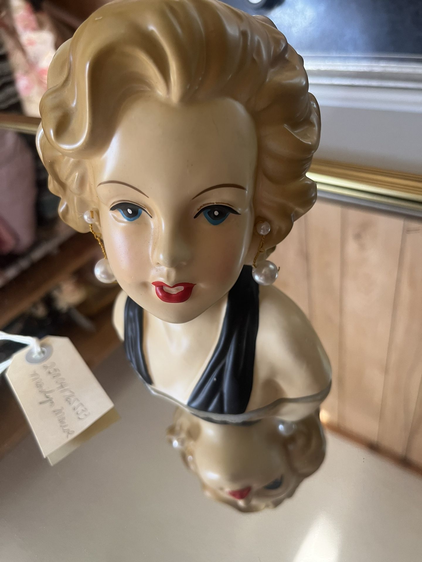 Marilyn Monroe Lady Head Vase 