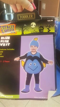 New fish costume 1 2t