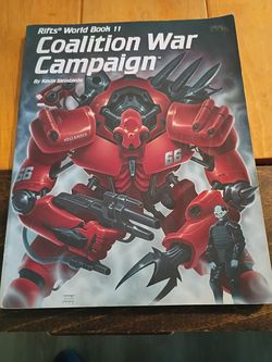 Rifts Coalition Wars sourcebook