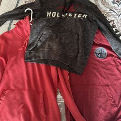 3 hollister hoodies 