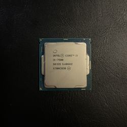 Intel Core i5-7500 CPU