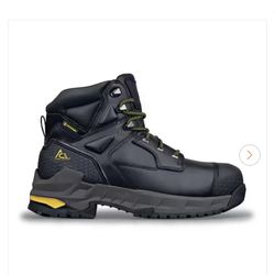 New Ace Boots (Men size 11, Women size 12.5) Redrock 6 in. CT Unisex Black Leather Slip-Resistant Composite Toe Work Boot ( Firm On  Price )