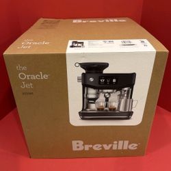 NEW Breville Oracle Jet BES985BTR1BNA1 Espresso Coffee Machine - Black Truffle