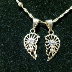 Gold Plated 14k/ Chapa De Oro 14k