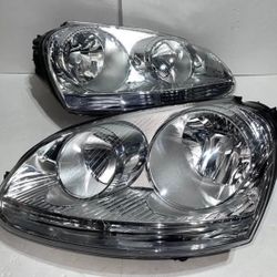 Wolkswagon Jetta / Rabbit / Golf And R32 Sedans Headlights For 2005 To 2010
