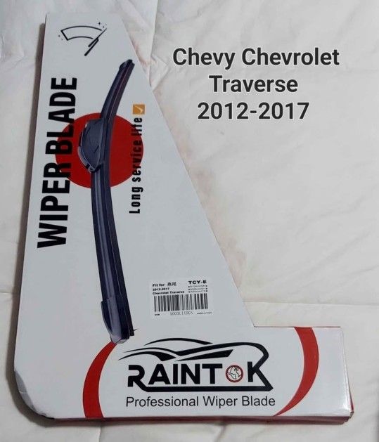 NEW! RAINTOK Windshield Wiper Blades Replacement for Chevy Chevrolet Traverse 2012-2017