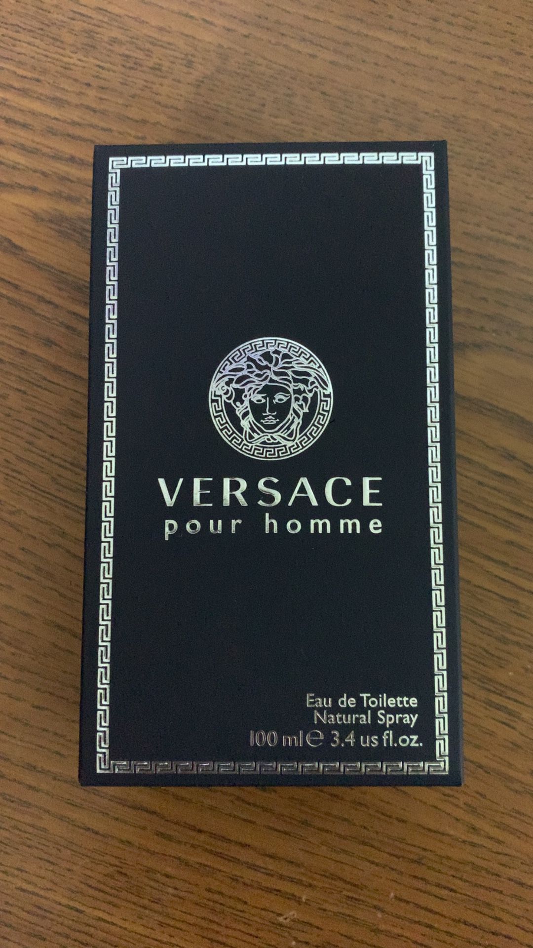 Versace pour homme for men Eau De Toilette cologne 3.4 oz 