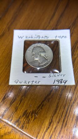 1939 Silver Quarter