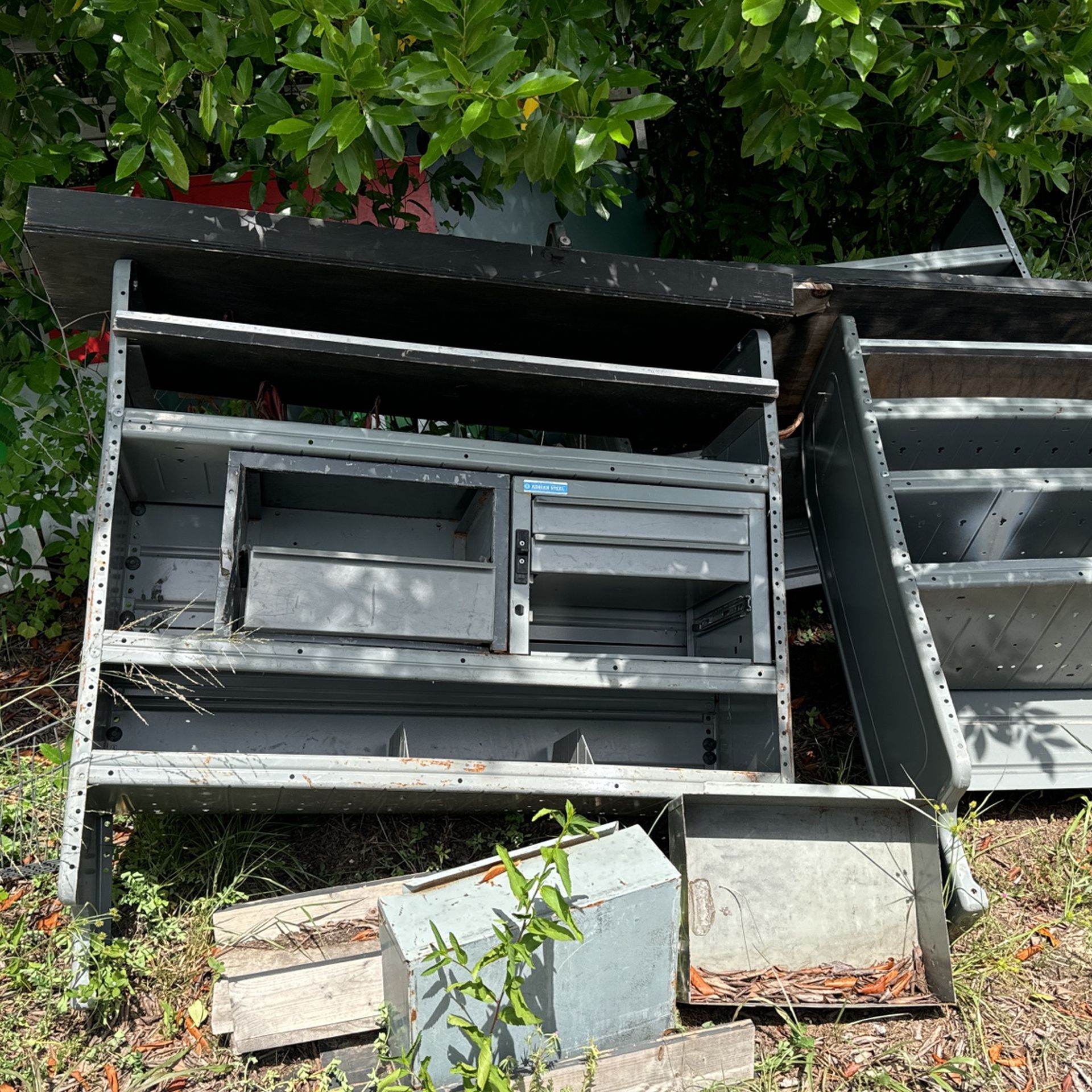 Metal Shelves For Work Van