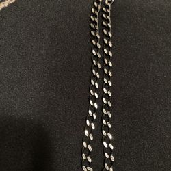 925 Sterling Silver Necklace And Bracelet 