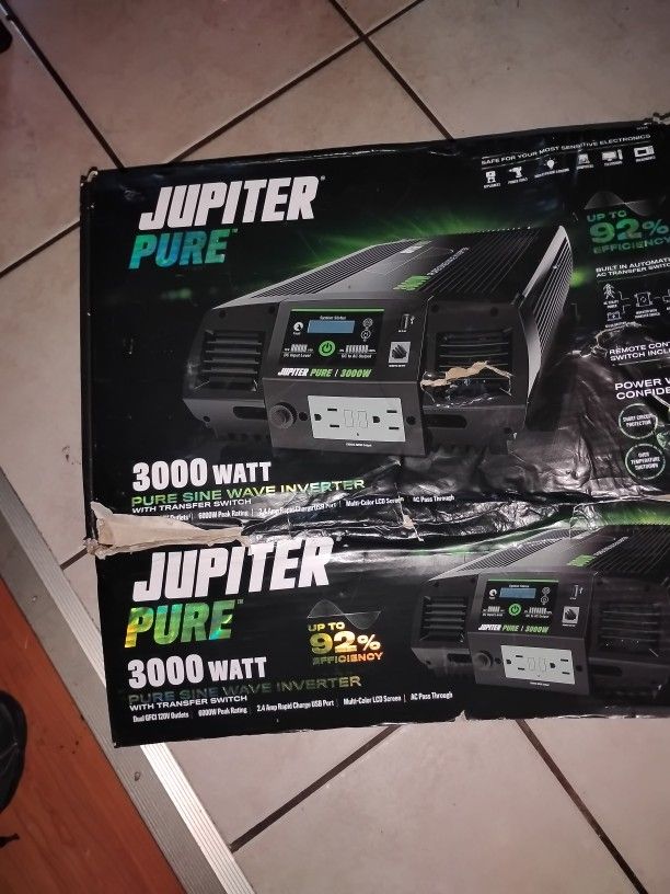 3000 Watt Pure Sine Inverter With Transfer Switch