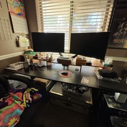Entire Standing Desk Set Up