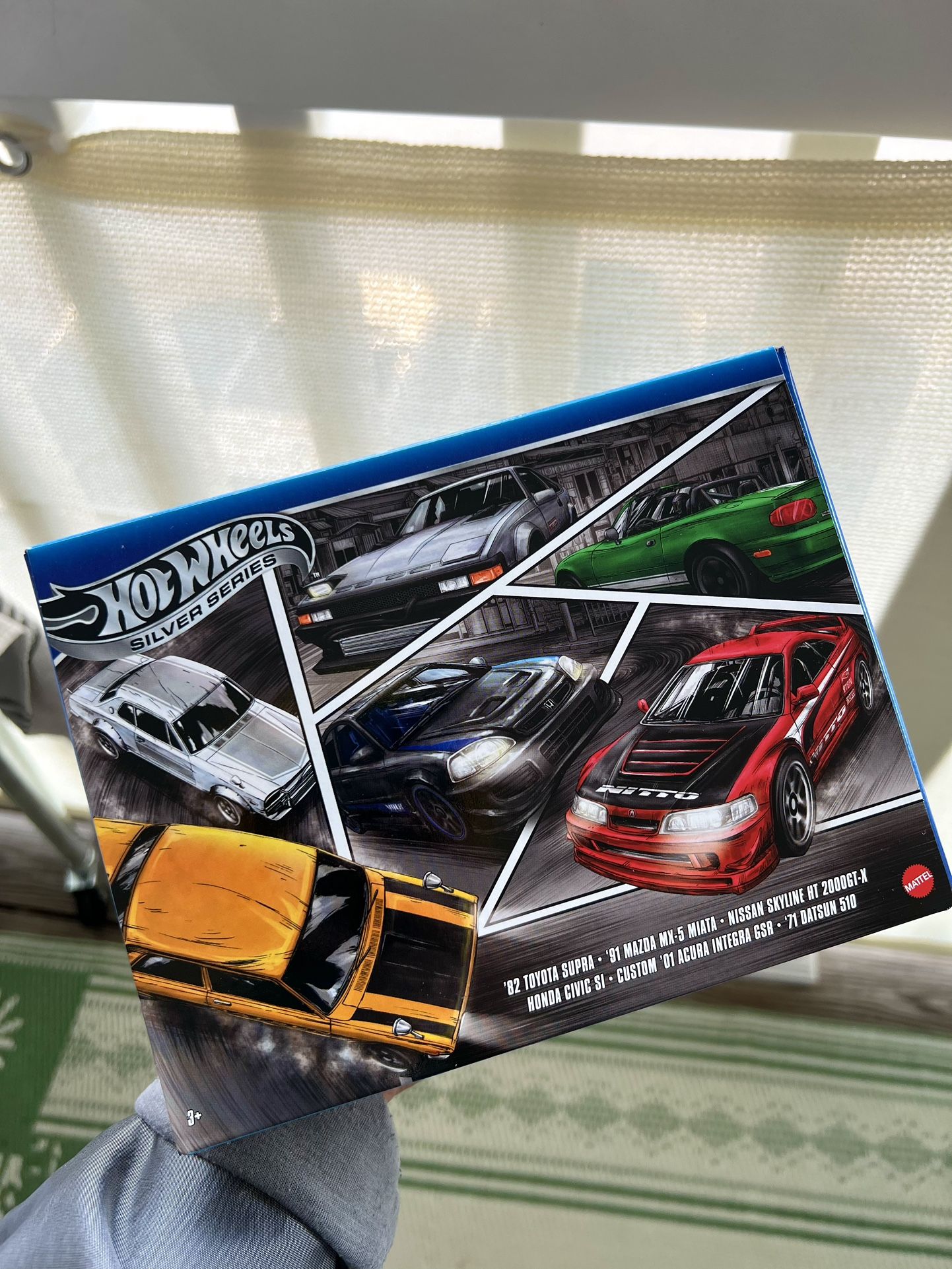 2025 HOT WHEELS JDM Japan 6 Car Set - Supra, MX5, Skyline, Civic, 510 & Integra - V44