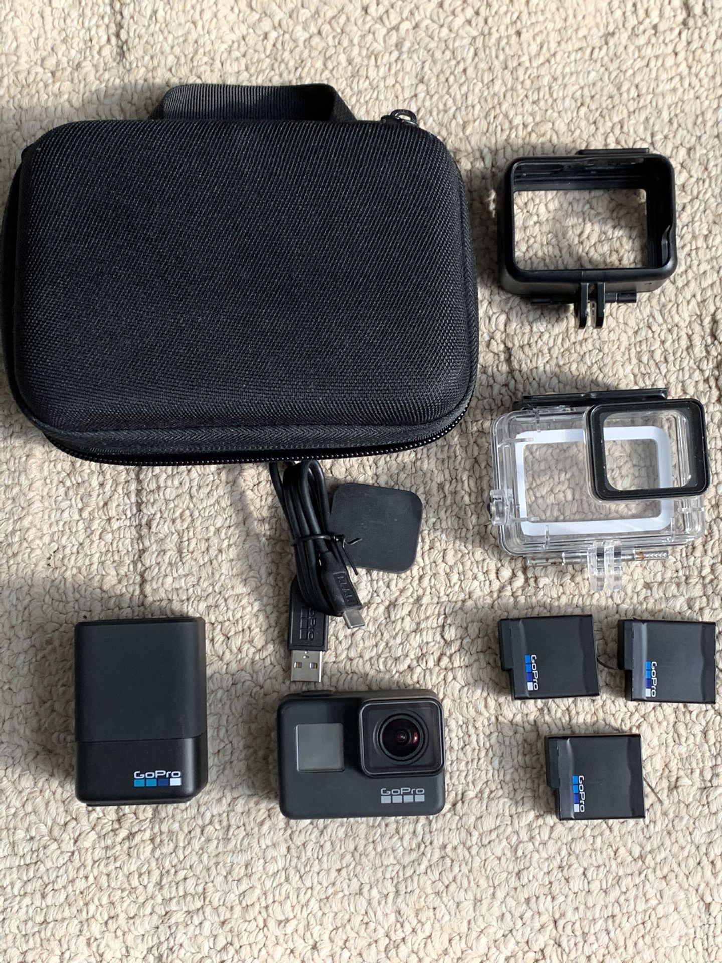 GoPro HERO7 Hero 7 Black - Extras!