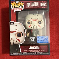 Funko Pop Horror Jason Voorhees #1964 Scare Fair 2025 Hot Topic Exclusive
