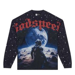 Godspeed No Looking Back Long Sleeve T Shirt ‘black ‘