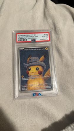 Pikachu Grey Felt PSA 10