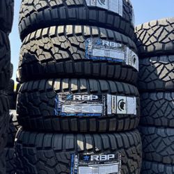 New RBP 37X12.50R17 Tires