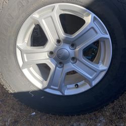Wrangler 17” Wheel With New Tire