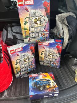 Spiderman Marvel Lego lot NEW