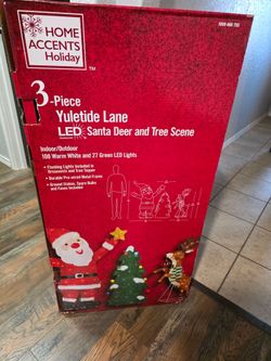3 piece LED decor