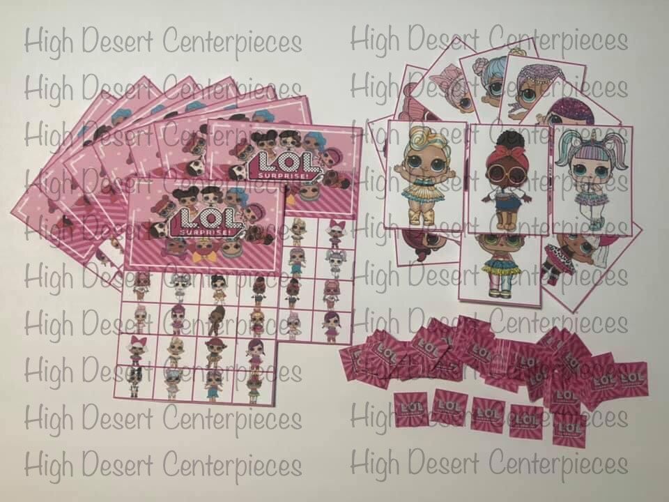 LOL Dolls Bingo Game