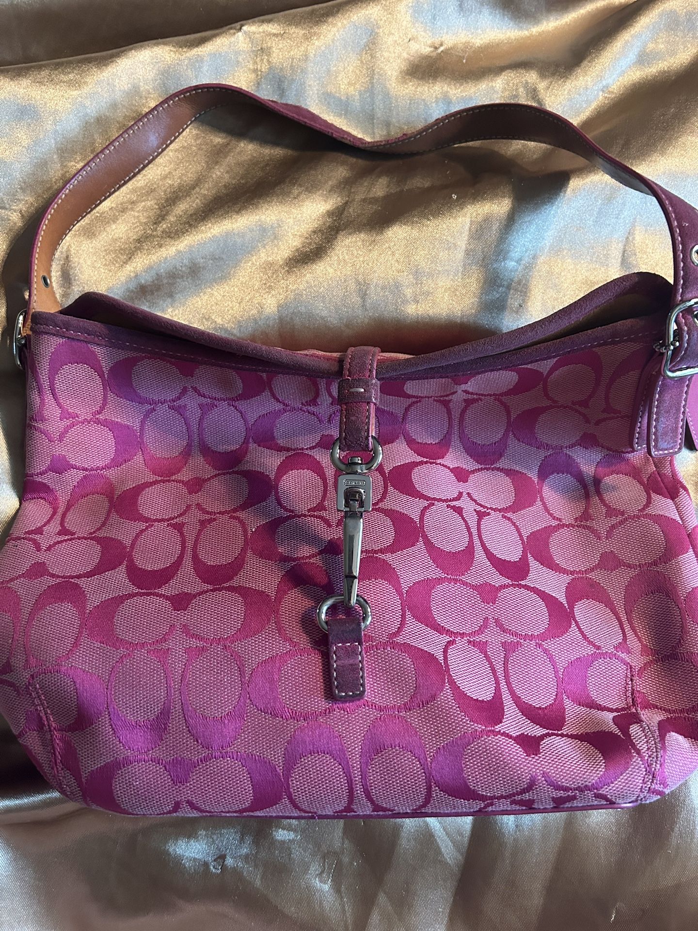 Coach Pink Shoulder Bag
