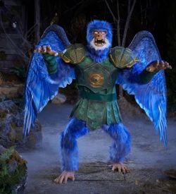 New Flying Monkey Halloween Animatronic Decoration