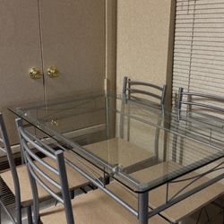 Glass table
