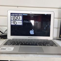 Apple macbook air with charger