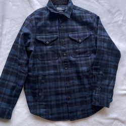 NWT $398 Polo Ralph Lauren Wool Blend Shirt Size L