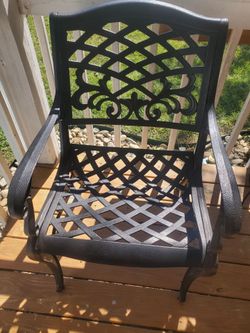 Patio chairs