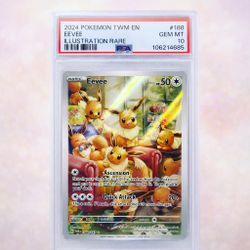 PSA 10 Eevee Twilight Masquerade 