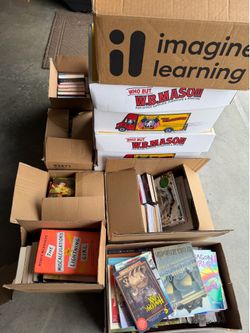 Lot’s and lot’s of children’s books pre-k - middle school or young adult