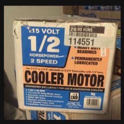 New Dial Cooler Motor