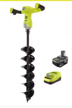 ONE+ HP 18V Brushless Cordless Earth Auger with 6 in. Bit