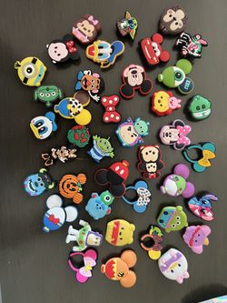 Disney Croc Charm Lot 40pc 